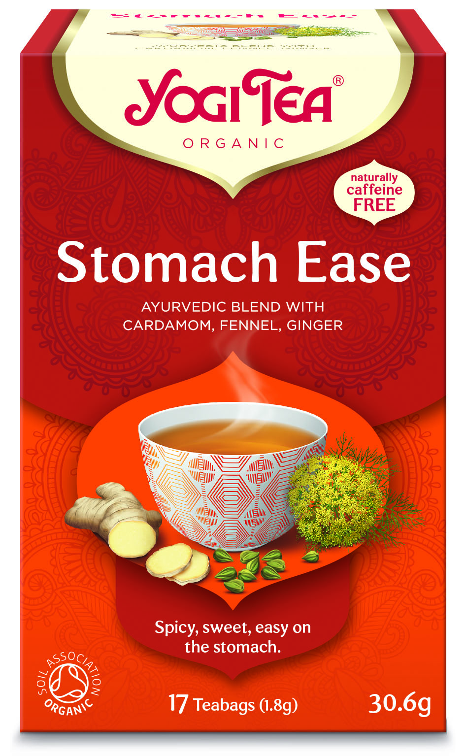 Yogi Tea Stomach Ease BIO 17 Tea Bags